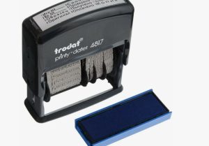 Автоматические печати Trodat для бухгалтерии и банка: датеры, нумераторы и специальные решения